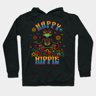 Happy Hippie Frog Hoodie